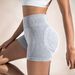 High Waist Sandwashed Yoga Pants For Women Fitness Tights With Hip Lifting And Abdomen Shaping High Elasticity Running Shorts That Can Be Worn Outside_desvips.com