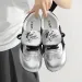 TuoPin Sliver Women Flat Sneaker Tongue Casual Womens Sneakers Trend Summer Woman Shoes 250228_desvips.com
