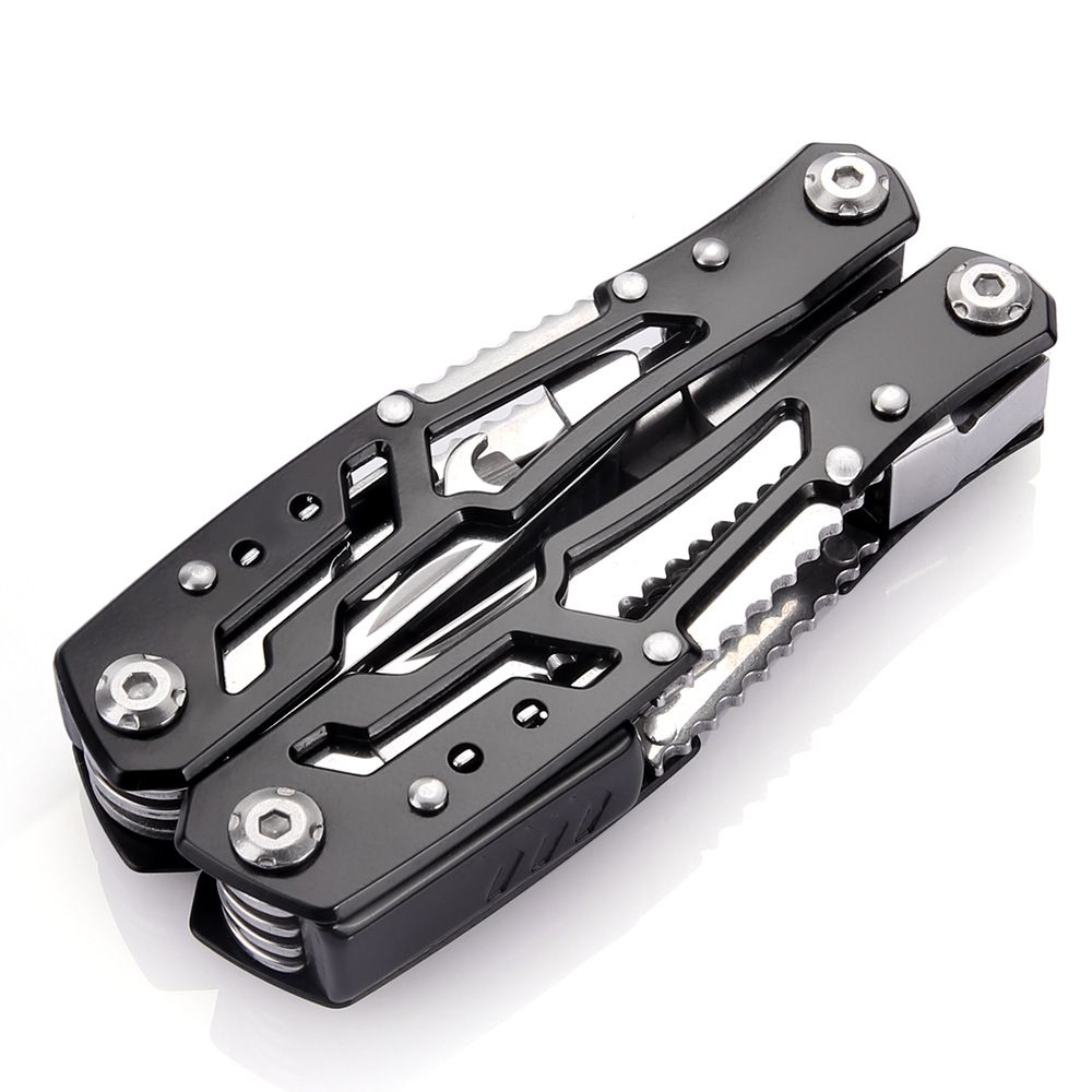 Portable Multi-Functional Steel Pliers Mini Folding Tool Car Emergency Wrench Outdoor Camping Hiking Equipment_desvips.com