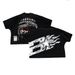 New B Foreigner Print 2109 Wide Version T-Shirt Japanese And Korean Casual Top Summer Short Sleeve_desvips.com