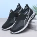 Comfortable Breathable Men's Casual Slip-On Sports Soft Bottom Cloth Easy To Wear Dad Shoes Mesh Upper Summer_desvips.com