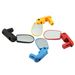 Bicycle Rearview Mirror, 360° Rotatable Adjustable Bike Handlebar Mirror For Cycling Safety_desvips.com