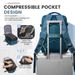 Ryanair 40x30x20 Cabin Men Air Compression Backpack Hand Luggage Laptop Backpack,42x29x15 Vacuum Clothing Storage Bag_desvips.com