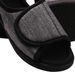 Hook And Loop Fastener Shoes Adjustable Slip-On Edema Footwear Breathable Wide Open Toe Sandals For Swollen Feet_desvips.com