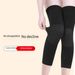Mugwort-Infused Thermal Knee Brace - Dual-Layer Winter Protection For Cycling, Running & Indoor Use - Breathable Compression With Herbal Support_desvips.com