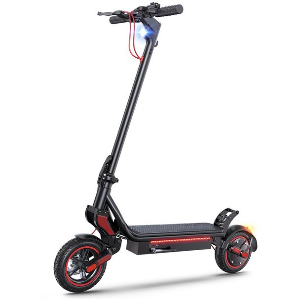 IScooter W8 Off-road Electric Scooter 48V 14Ah Battery 750W Motor 40km/h Speed 9.3 Inch Tires Dual Suspension Adult E-scooter_desvips.com