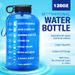 New kettle Creative gradient PETG Plastic Large kettle 1 gallon 3.78L portable sports kettle_desvips.com