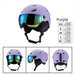 New Helmet Outdoor Sports Unisex Ski Equipment Breathable Warm Anti-fall Security Hat Wholesale_desvips.com