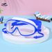 for Children, Large Frame, HD, Waterproof, Anti-Fog, Diving Professional Gear, Eye Protection Swimming Goggles_desvips.com