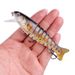1 Pcs Plastic Multi-Segment Lure 11cm 17g Plastic Slow-Sinking Wobbling Bio-Mimetic Lure Saltwater Fishing Gear Lures_desvips.com