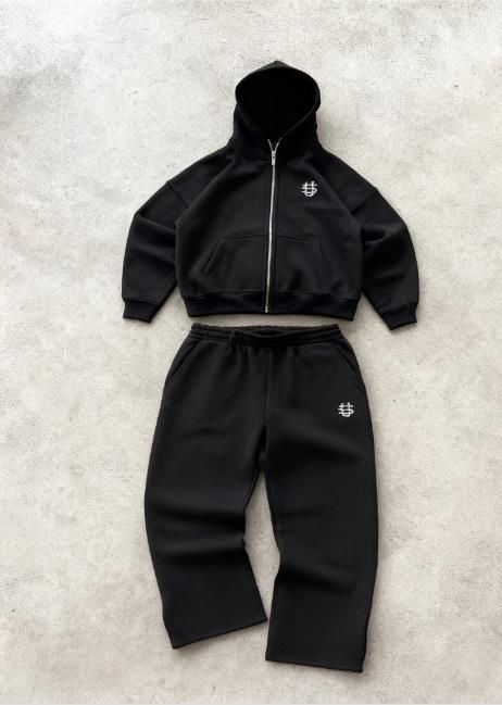 New Product 2026 Fashion Tracksuits Women/Men Long Sleeve Zipper Hooded Sweatshirts + Elastic Waist Sweatpants Embroidery Two-Piece Sport Sets S-3XL_desvips.com