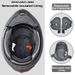 Unisex Motorcycle Helmet With Taillight Flip Up Design For All Seasons Riding And Off Road Safety_desvips.com