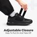 FitVille Diabetic Men Extra Wide Width Adjustable Closure Walking Shoes Slip-on Sneakers For Foot Pain Relief Swollen_desvips.com