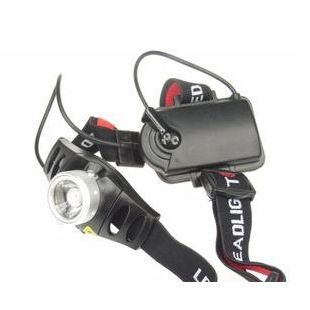 Focus Watch Headlight Strong Light Flashlight Night Fishing 3*AAA Powered Stepless Dimmable Waterproof_desvips.com