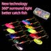 10pcs Fishing Lure Metal Spoon Spinner Spoonbait Crankbaits Fishing Wobblers Pike Crochet Kit Artificial Bait With Tackle Boxes_desvips.com