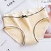 New Palace Lace Threaded Women's Underwear Japanese Threaded Cotton Plus Size Women's Briefs T12_desvips.com