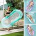 Ombre Color Inflatable Lounge Chair - Dual-Sided Backrest & Breathable Mesh Foldable Pool Float For Adults 180cm Quick-Dry & Heavy-Duty_desvips.com