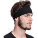 Men's Sports Sweat-Absorbing Anti-Sweat Band Running Fitness Forehead Protector Headband Yoga Hairband_desvips.com