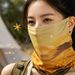 Ice Silk Sunscreen Face Mask For Women, Outdoor Mask, Sunshade, Breathable Face Covering, Veil, Ear-hanging Sports Headscarf For Cycling_desvips.com