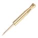 Pure Brass Tea Needle With Detachable Hidden Design For Creative Storage, Paracord Knife Pendant, CNC Machined EDC Equipment, Self_desvips.com