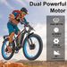 KAIJIELAISI V3 PRO Full Suspension Electric Bike, 52V 26Ah Removable Battery_desvips.com