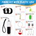 Shark Skimmer|23-Piece Emergency Floats Fish Line Lead Bait Gear Lure Cross-Border Fishing Set_desvips.com