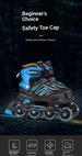 Kids Skates Glitter PU Wheel Roller Skates Roller Skates Anti-slip_desvips.com