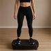 Vibration Plate With 9 Training Programs And 199 Intensity Levels 200 W Full-body Workout Programs Bluetooth Remote Control And Speakers_desvips.com