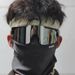 Cyberpunk Large Frame Outdoor Sports Sunglass For Men And Women Skiing Mountaineering Windproof Sunshade Cycling_desvips.com