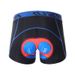 NOKO-ARSUXEO Quick-drying Breathable Thickened Silicone Pad Shock-absorbing Cycling Underwear Men's Shorts U05_desvips.com