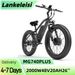 LANKELEISI MG740PLUS Electric Bike 2000W 26" 48V 20AH Dual Motor Mountain E-bike_desvips.com