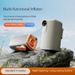 Outdoor Multifunctional Portable Electric Air Pump, Rechargeable Wireless Inflator With LED Light, Long Battery Life For Air Mattress & Vacuum Bag_desvips.com