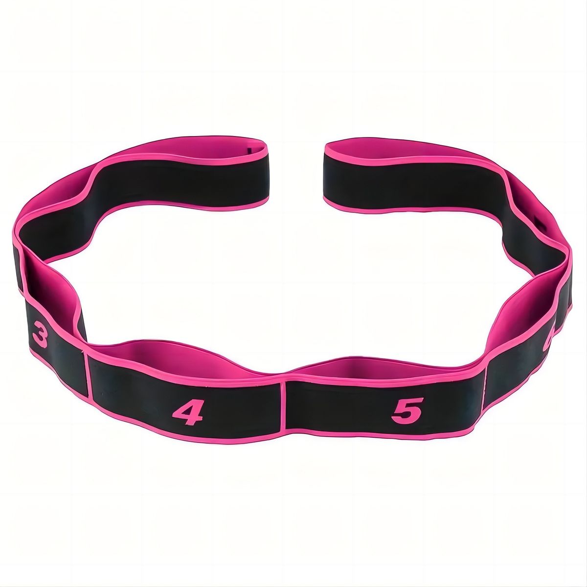 Yoga Stretching Belt Digital Segmented Dance Shaping Body Elastic Rope Posture Training Auxiliary Resistance Stretching_desvips.com