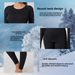 Autumn Winter New Fleece-Lined Thermal Underwear For Women, Slim Fit Base Layer, Sweat-Wicking Quick-Dry Sports Set_desvips.com