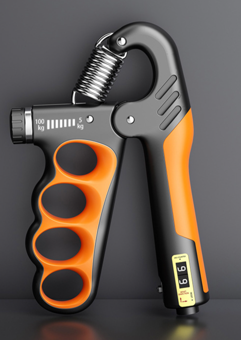 Adjustable Electronic Counting For Men And Women Adults Muscle Exercise Fitness Hand Strength Training Grip Strengthener_desvips.com
