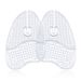 Flip-Flops front pad slippers invisible self-adhesive half palm pad particle non-slip shock-absorbing sole pad_desvips.com