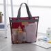 Direct From The Manufacturer: Popular Zippered Mesh Beach Swim Makeup Storage Bag, Travel Toiletry Bag_desvips.com