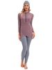 Muslim Swimwear Muslim Swimsuit Women's Conservative Swimsuit Zipper Style + Chest Pad_desvips.com