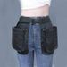 Casual, Versatile, Multi-functional Apron For Travel, Construction Sites, With Multiple Pockets, Zipper, Tactical Waist_desvips.com
