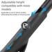Adjustable Aluminum Alloy Bike Side Stand Non-Slip Bicycle Support_desvips.com