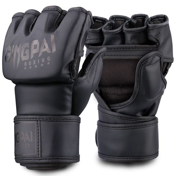 Half Boxing For Adults Men And Women Five Finger Breathable Combat MMA Training Gloves Sanda Fighting Grappling_desvips.com