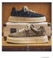New Men's Shoes, Non-slip Wear-resistant Student Skateboard Shoes, Teenagers Thick-soled Sports Shoes_desvips.com