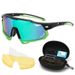 Large frame polarizing sunglasses set Color-changing glasses Men's sunglasses Women's Cycling glasses Outdoor_desvips.com