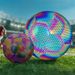 Glow In Dark Football - Size 5 (Adult) & 4 (Kids) With Reflective PU Cover & Machine Stitching_desvips.com