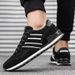 Artificial Leather Causal Male Spring Men Casual Light Shoes Sneakers Lac-up Flats Breathable Outdoors Sapato_desvips.com