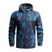 Men's Spring And Autumn Mountaineering Coat Thin Casual Quick Drying Windbreaker Outdoor Sports Hooded Jacket_desvips.com