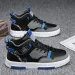 Men's New Breathable High Help Men Trend All Kinds Of Small White Platform Sports Leisure Shoes_desvips.com