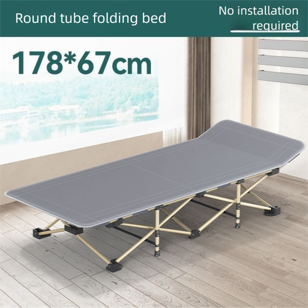 Outdoor Nap Lunch Break Home Companion Beach Portable Camping Folding Fishing Bed_desvips.com