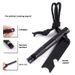 hot outdoor camping portable tactical survival mini folding knife with nylon sheath_desvips.com