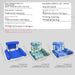 Foldable Inflatable Lounge Chair With Fabric Cover Colorful Floating Mat For Pool Beach Lake Portable Water Hammock For Adults Kids_desvips.com